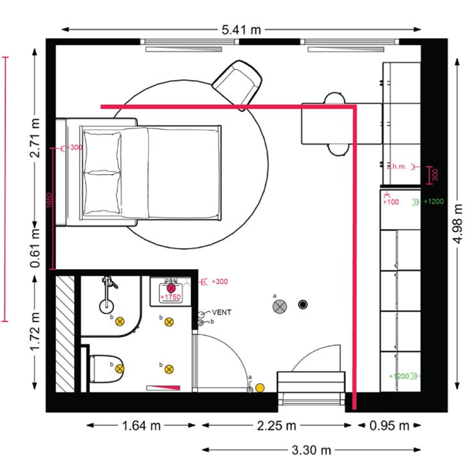 mediumsize floorplan